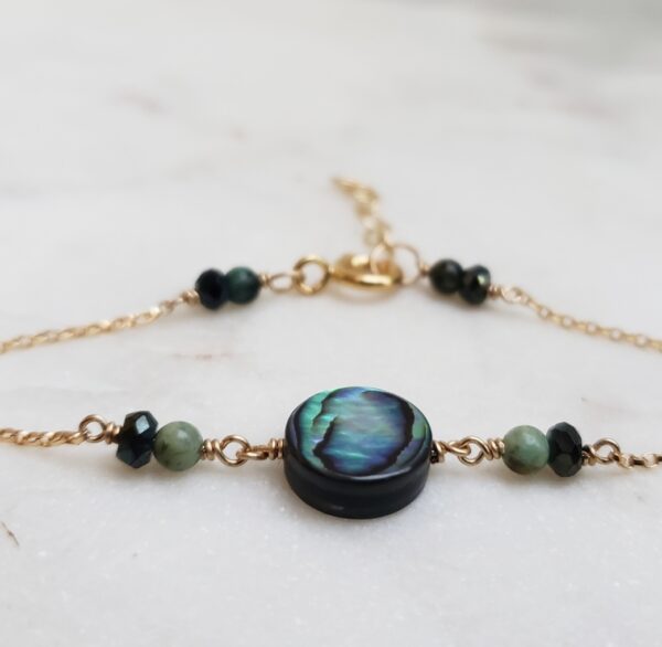 Abalone Bracelet Gold