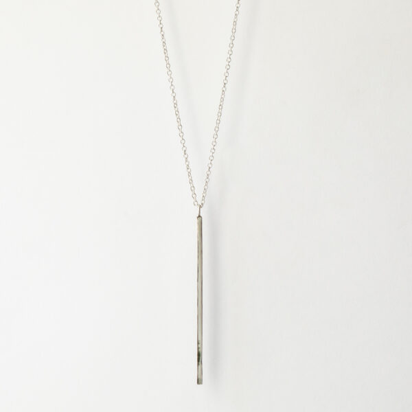 Silver Bar Necklace