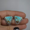 Turquoise  Statement Studs - Image 2